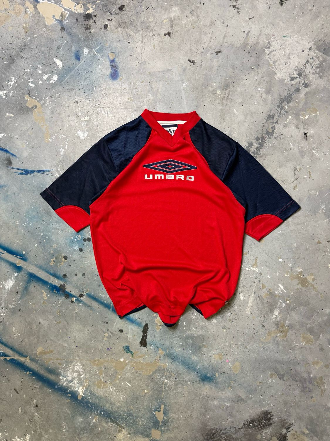 Koszulka Umbro Na/Sleeves Sport Tee Red M