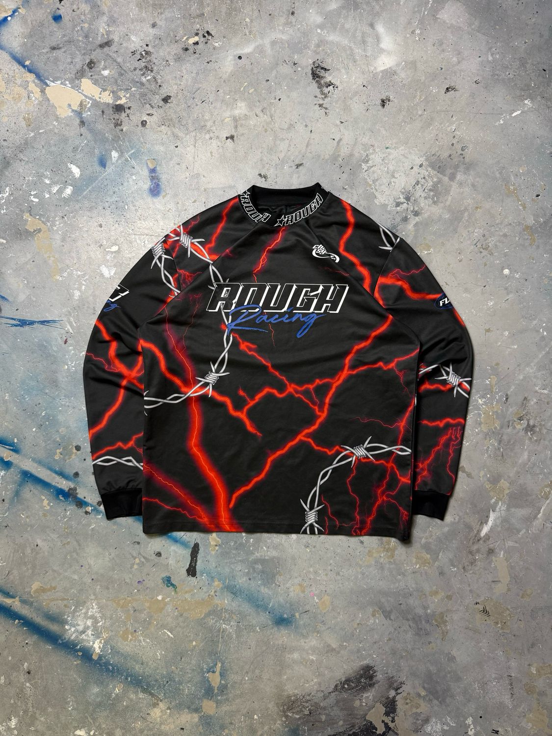 Bluza Chaotic System Rough Racing Long Green L