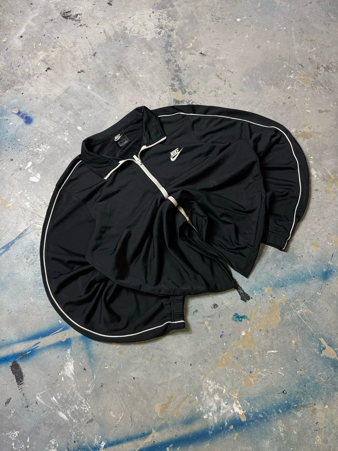 Bluza Nike Wh/Zip Tracksuit Black M