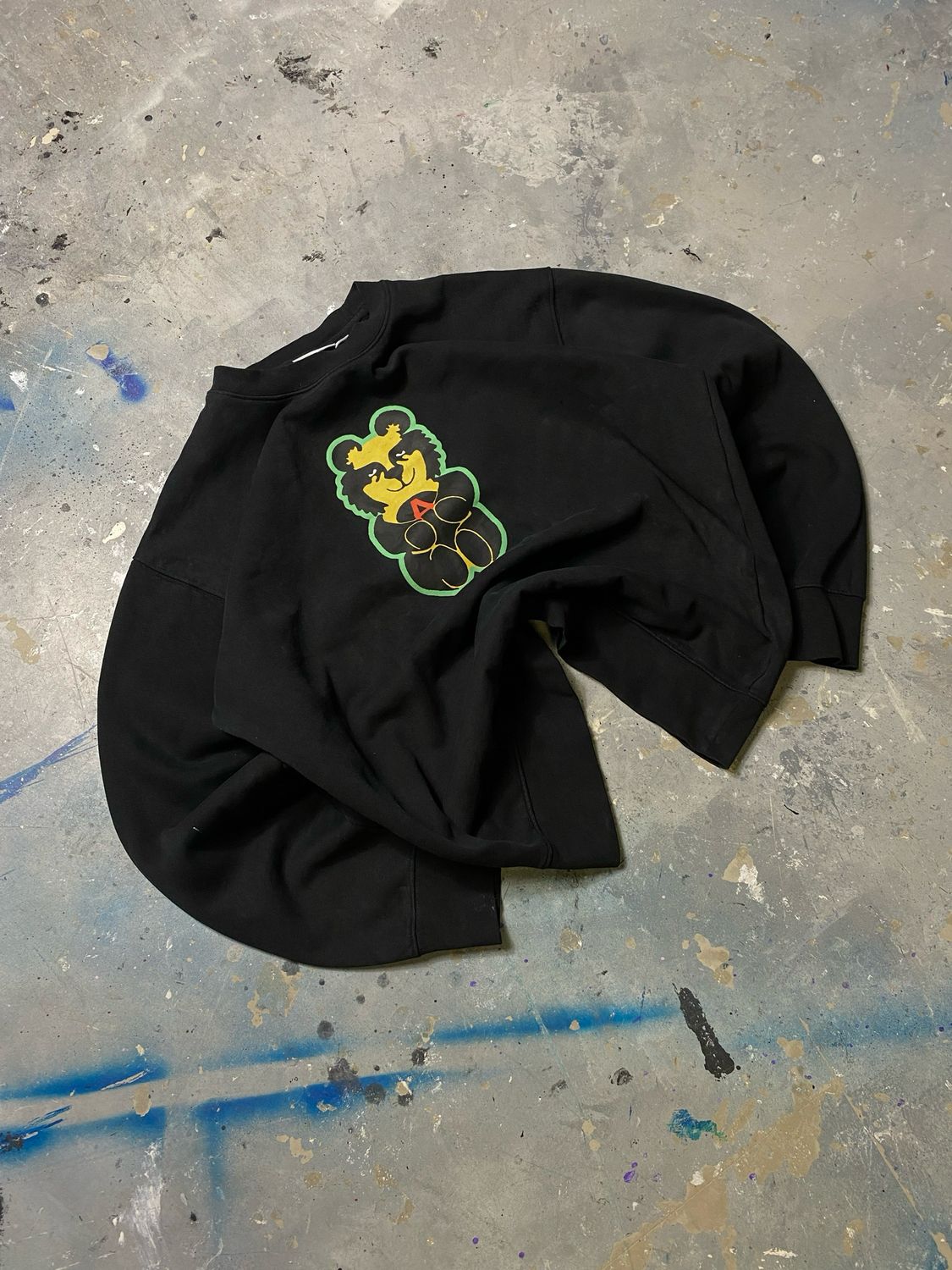 Bluza Obey Teddy Bear Crewneck Black L