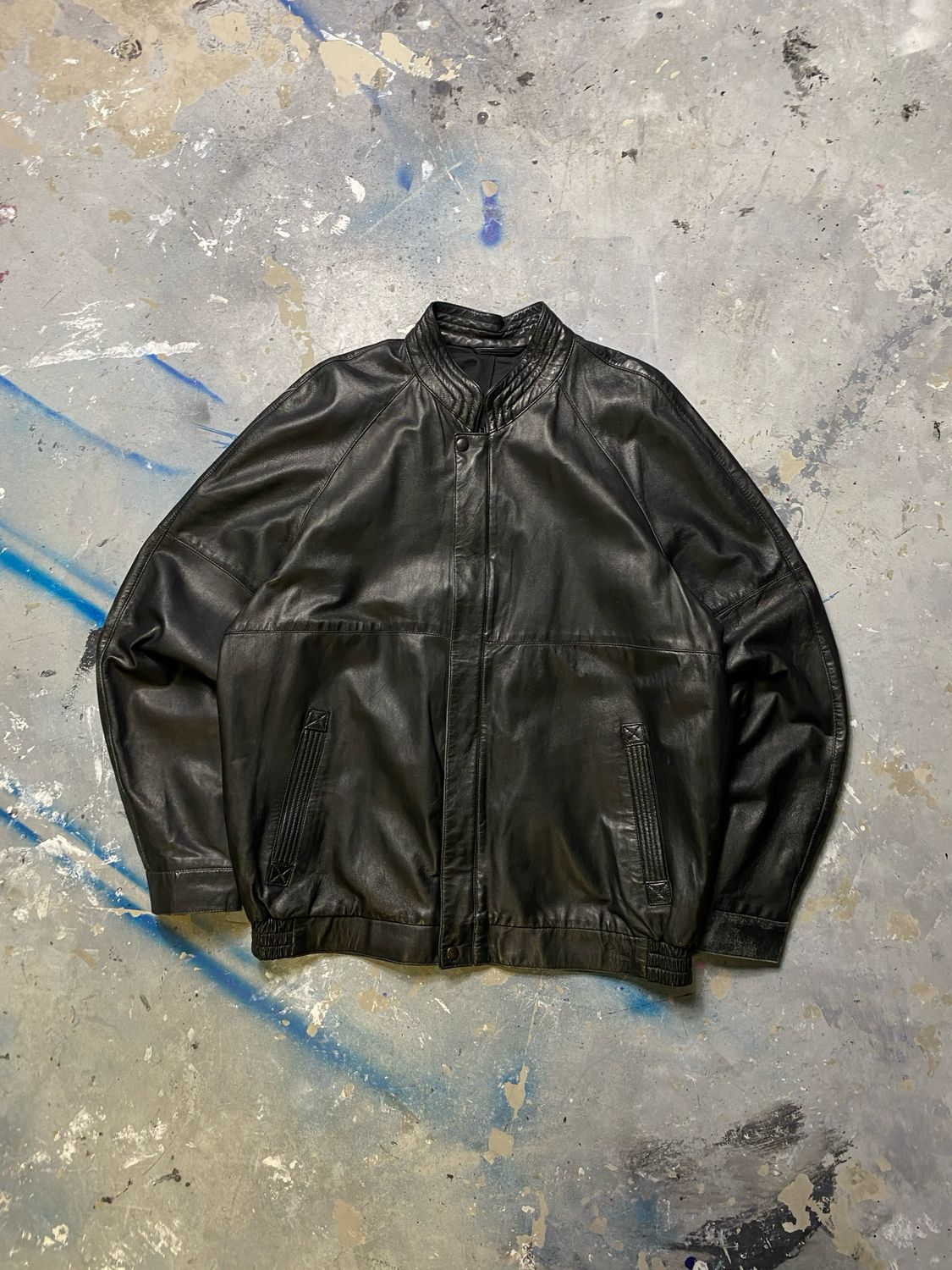 Kurtka Celandais-Guillou Leather Jacket Black L