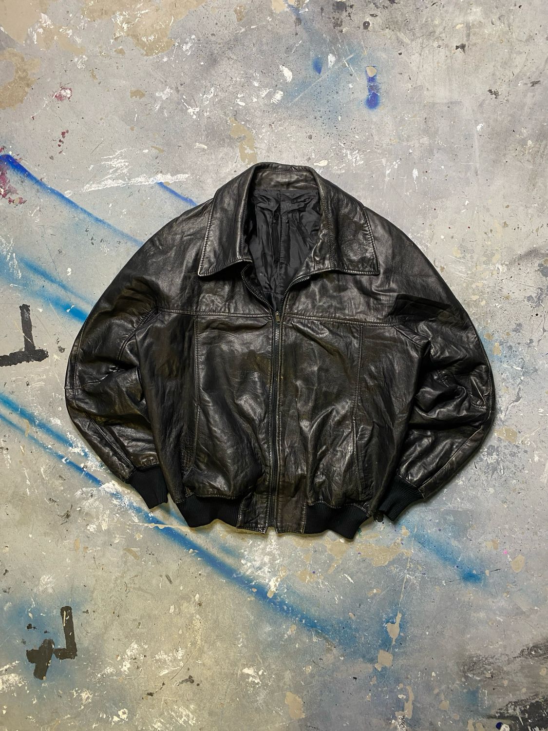 Kurtka Essebi Leather Jacket Black M