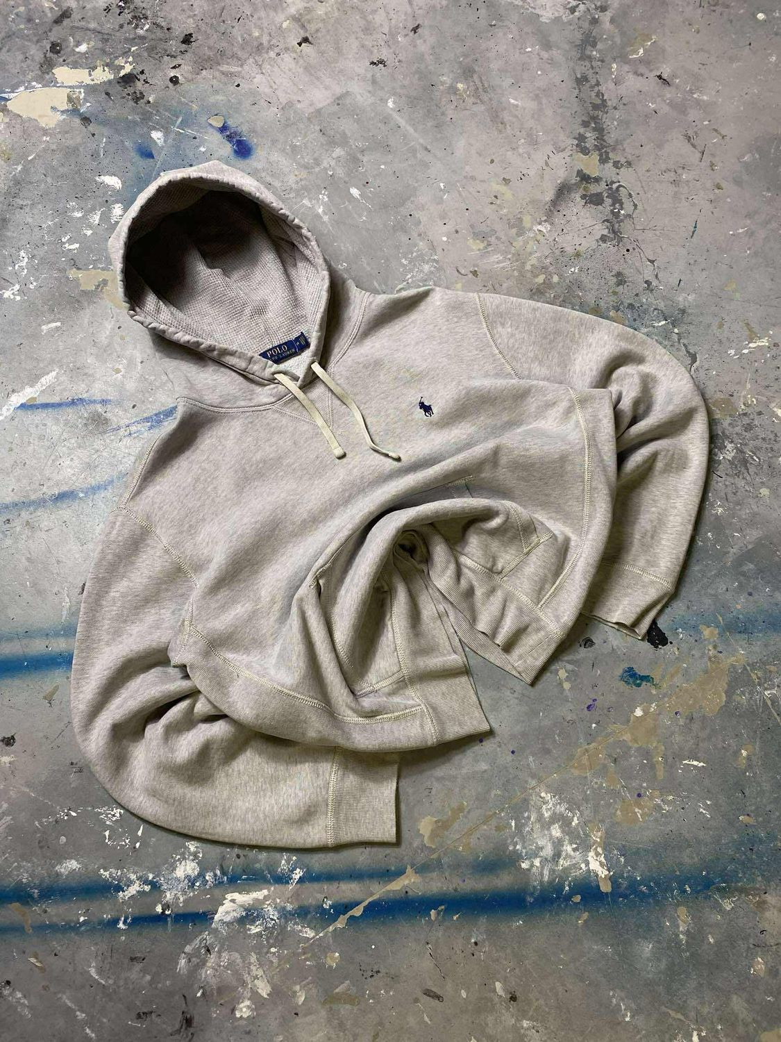 Bluza Polo Ralph Lauren Na/Pony Hoodie Light-Gray L