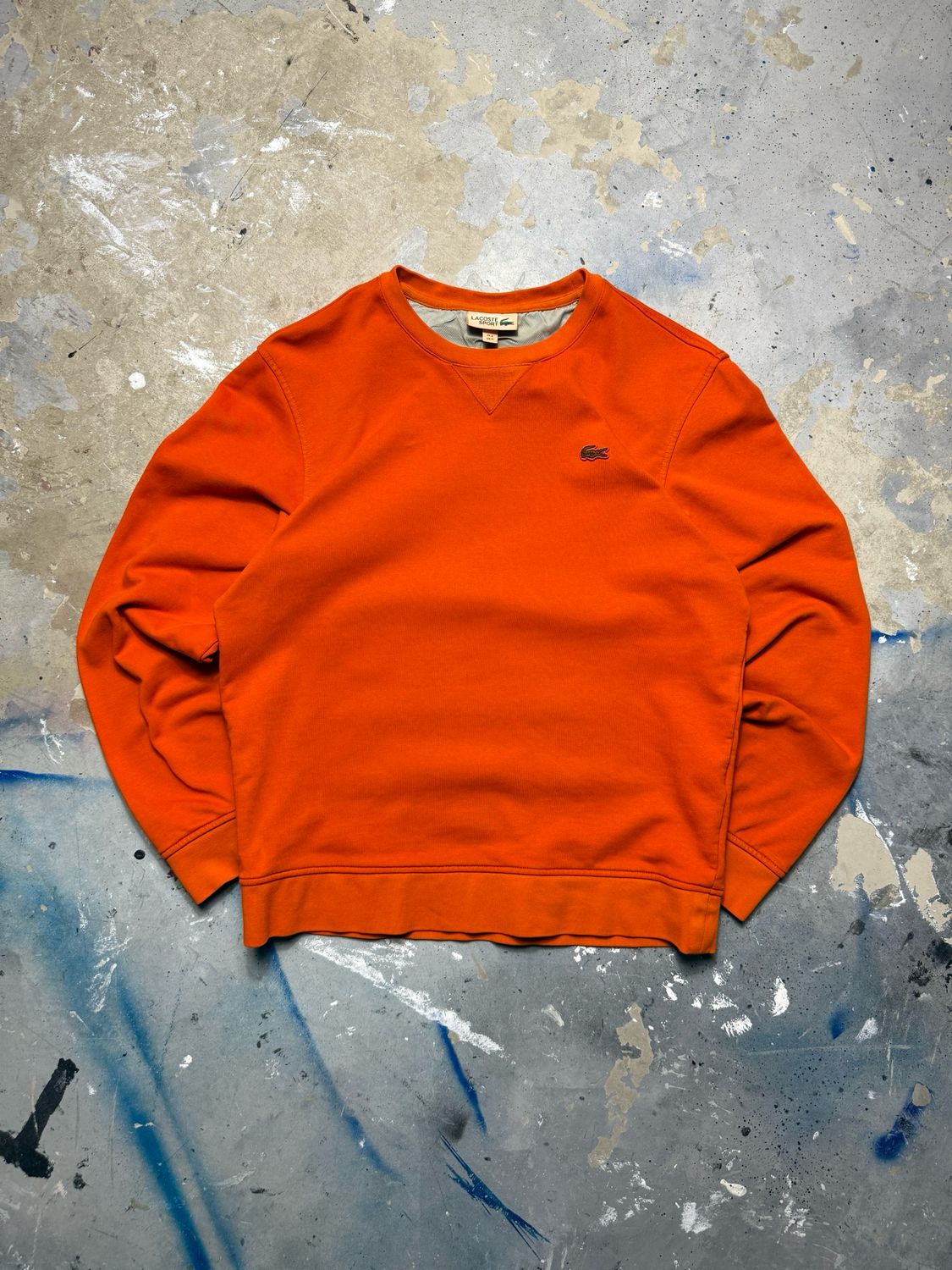 Bluza Lacoste Sport Basic Crewneck Light-Orange M