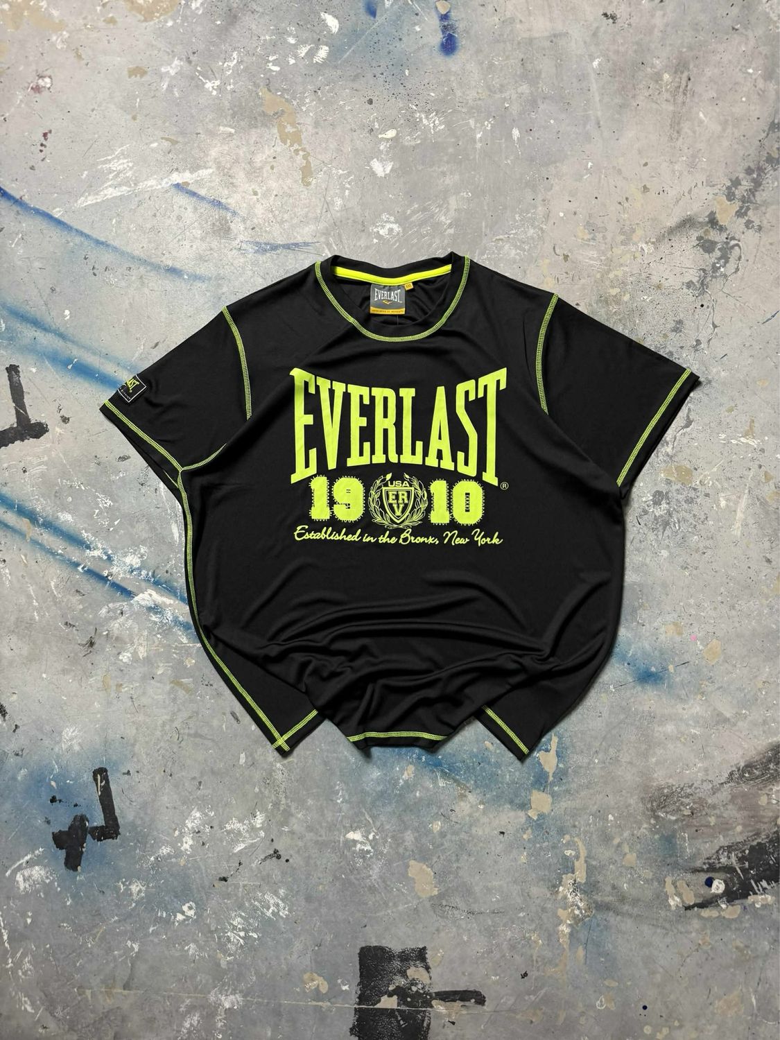 Koszulka Everlast 1910 Neon Tee Black XL