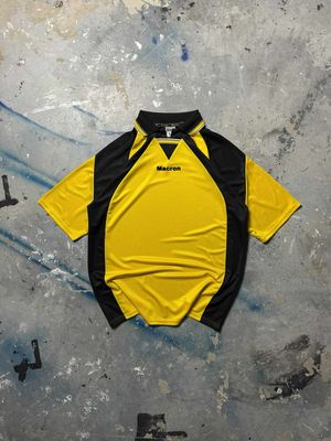 Koszulka Macron Bl/Panels Sport Tee Yellow L
