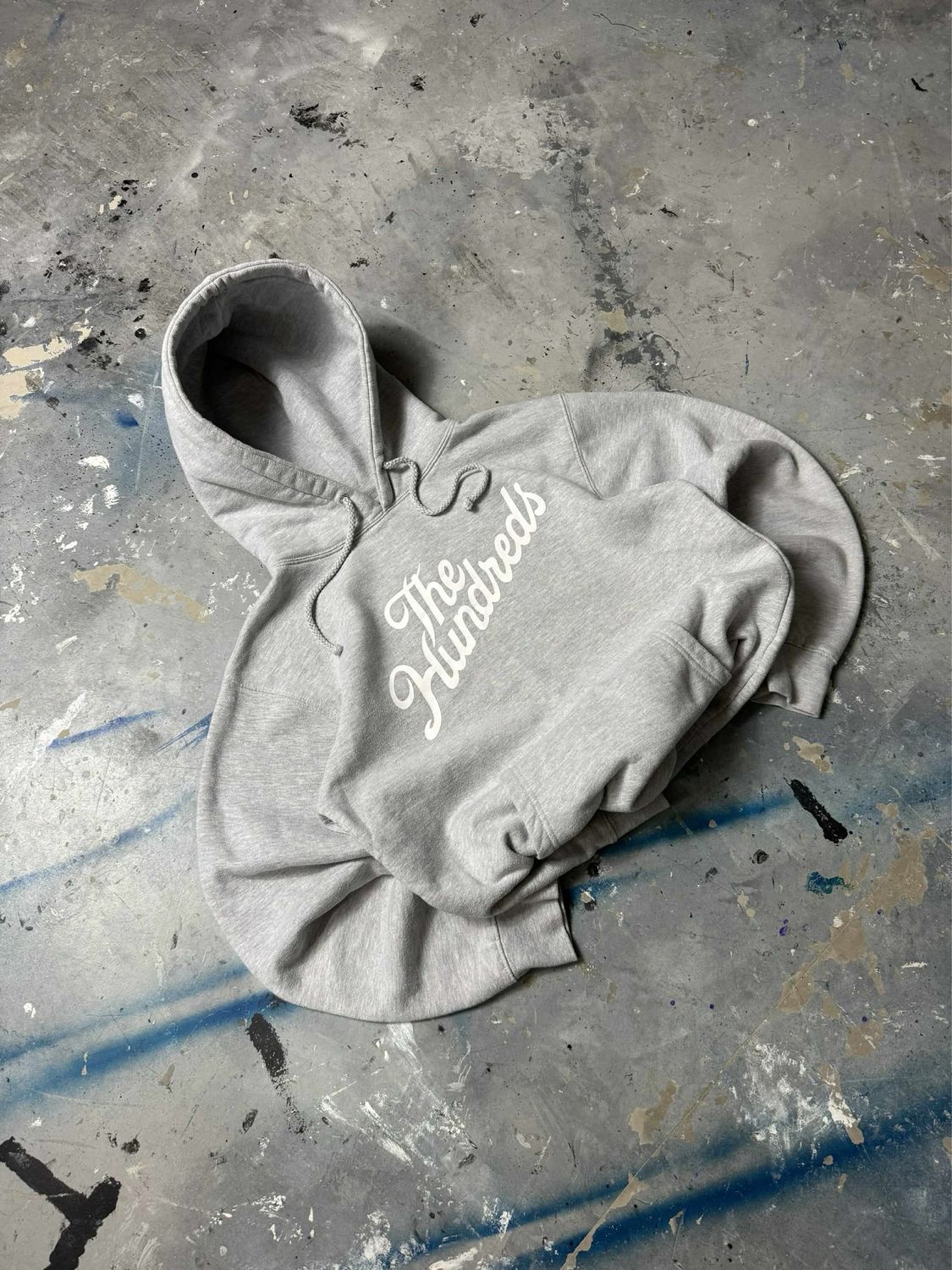Bluza The Hundreds Logo Hoodie Light-Gray M