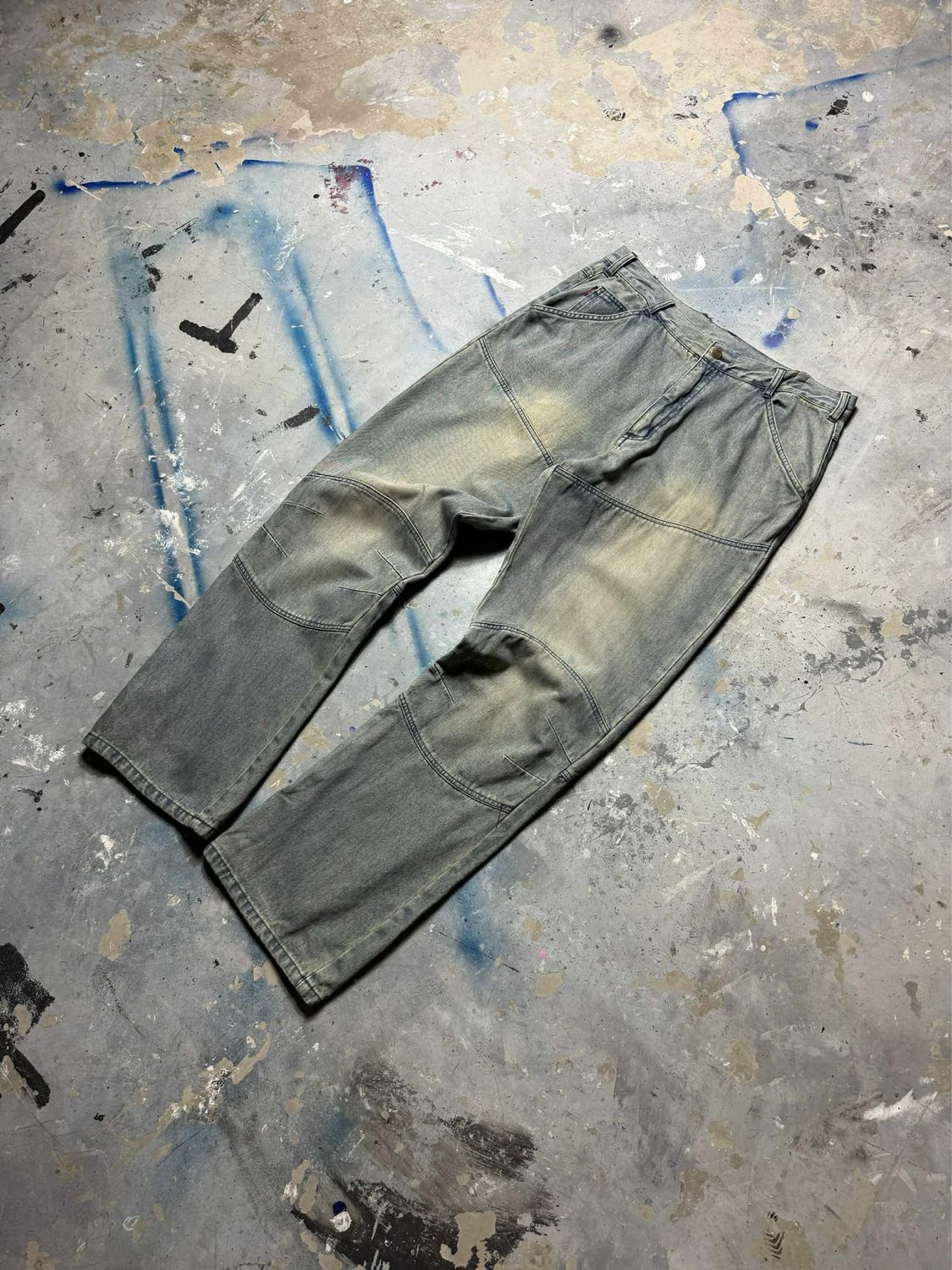 Spodnie John Baner Paneled Dirty Jeans Blue 44 cm pas