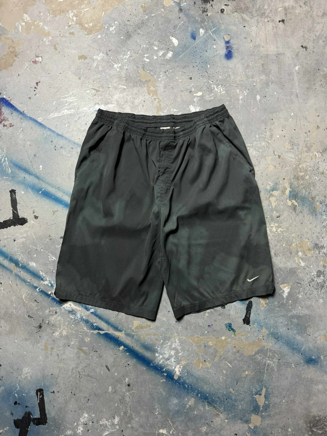 Spodnie Nike Tiedye Navy Sw/Shorts Dark-Gray 55-60 cm pas