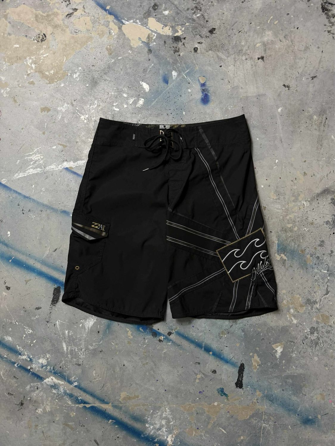 Spodnie Billabong Waves Sw/Shorts Black 43 cm pas