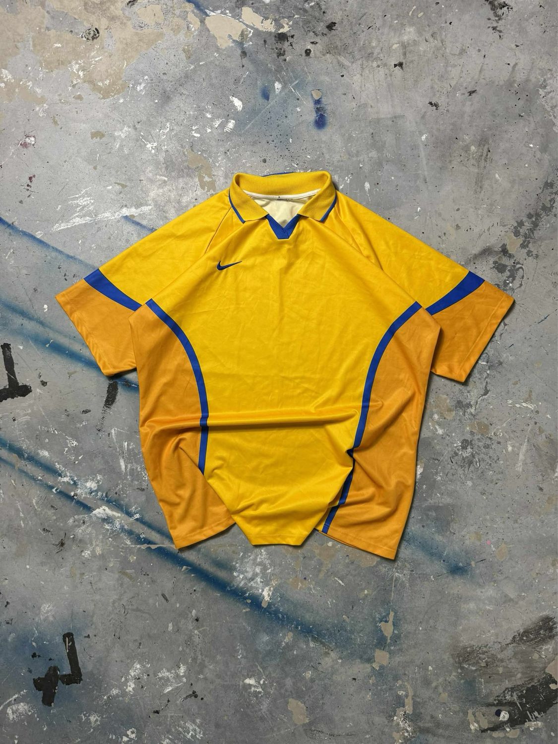 Koszulka Nike Sport Polo Tee Yellow XL