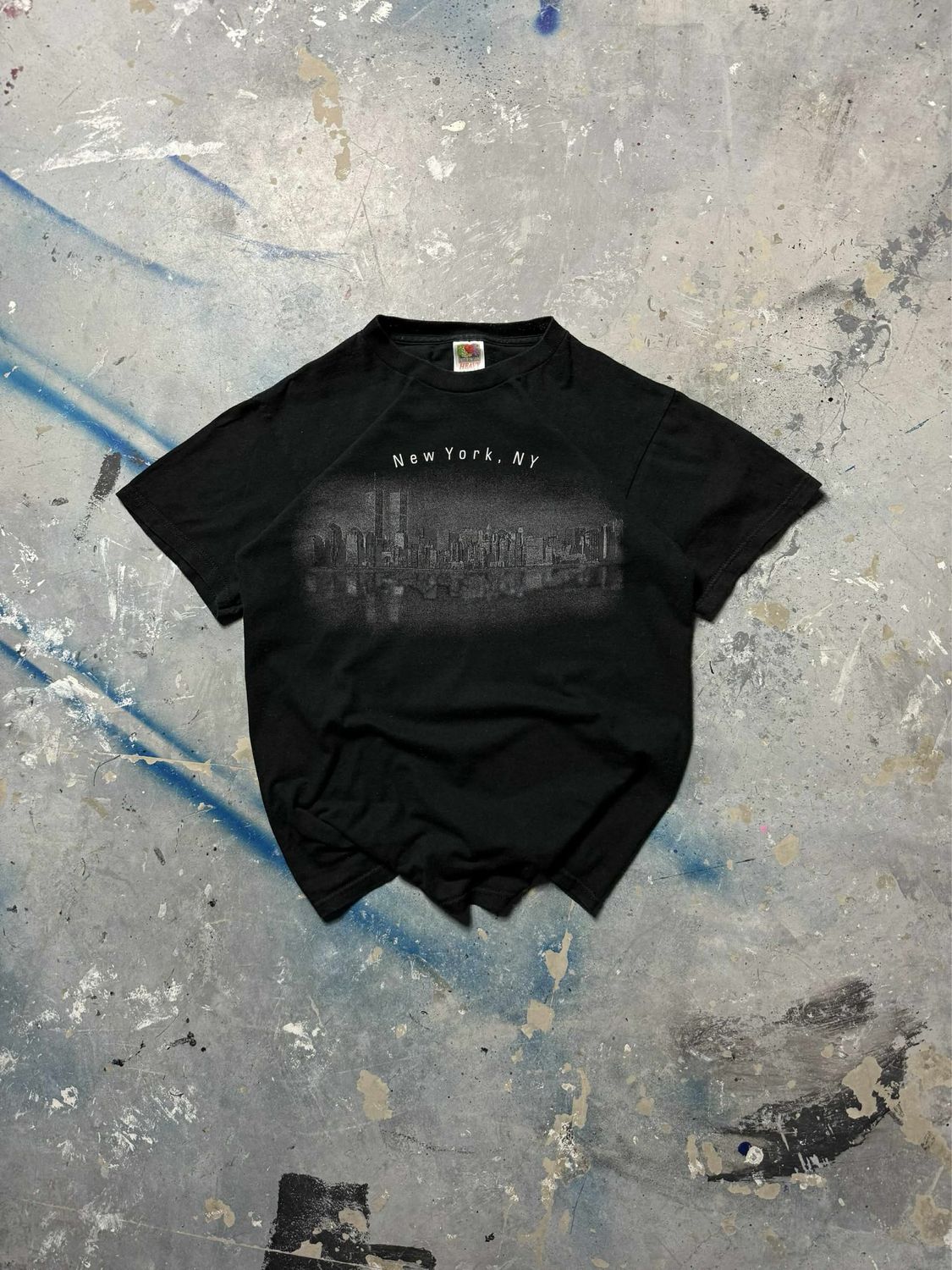 Koszulka New York Panorama Tee Black M