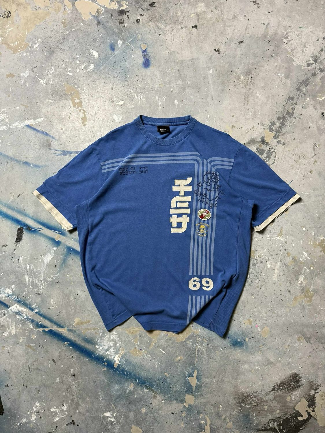 Koszulka Next Racing Japan Dragon 69 Tee Blue L
