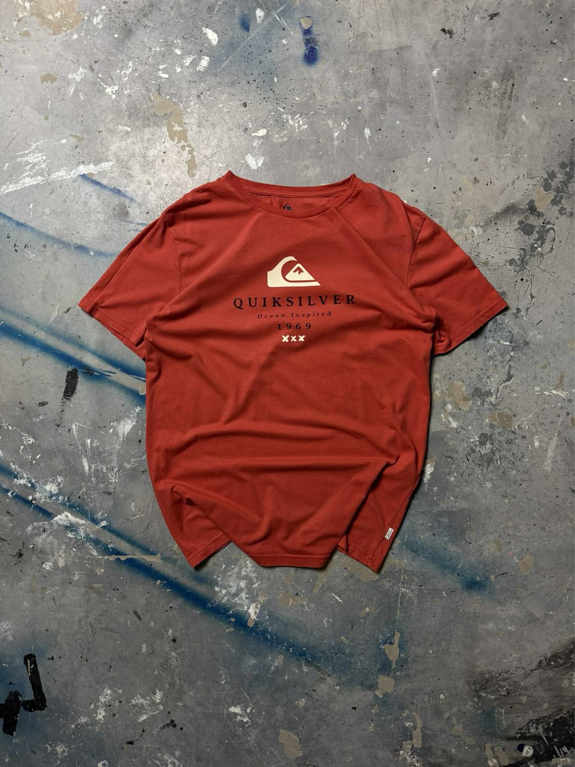 Koszulka Quiksilver Logo 1969 Tee Red M