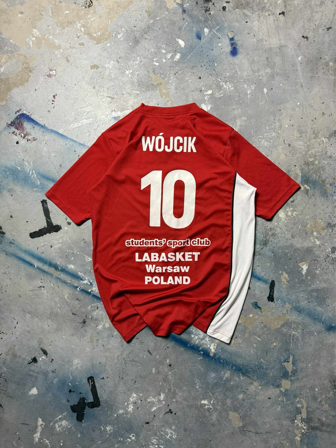 Koszulka Spalding Polska Wójcik Basket Jersey Red M