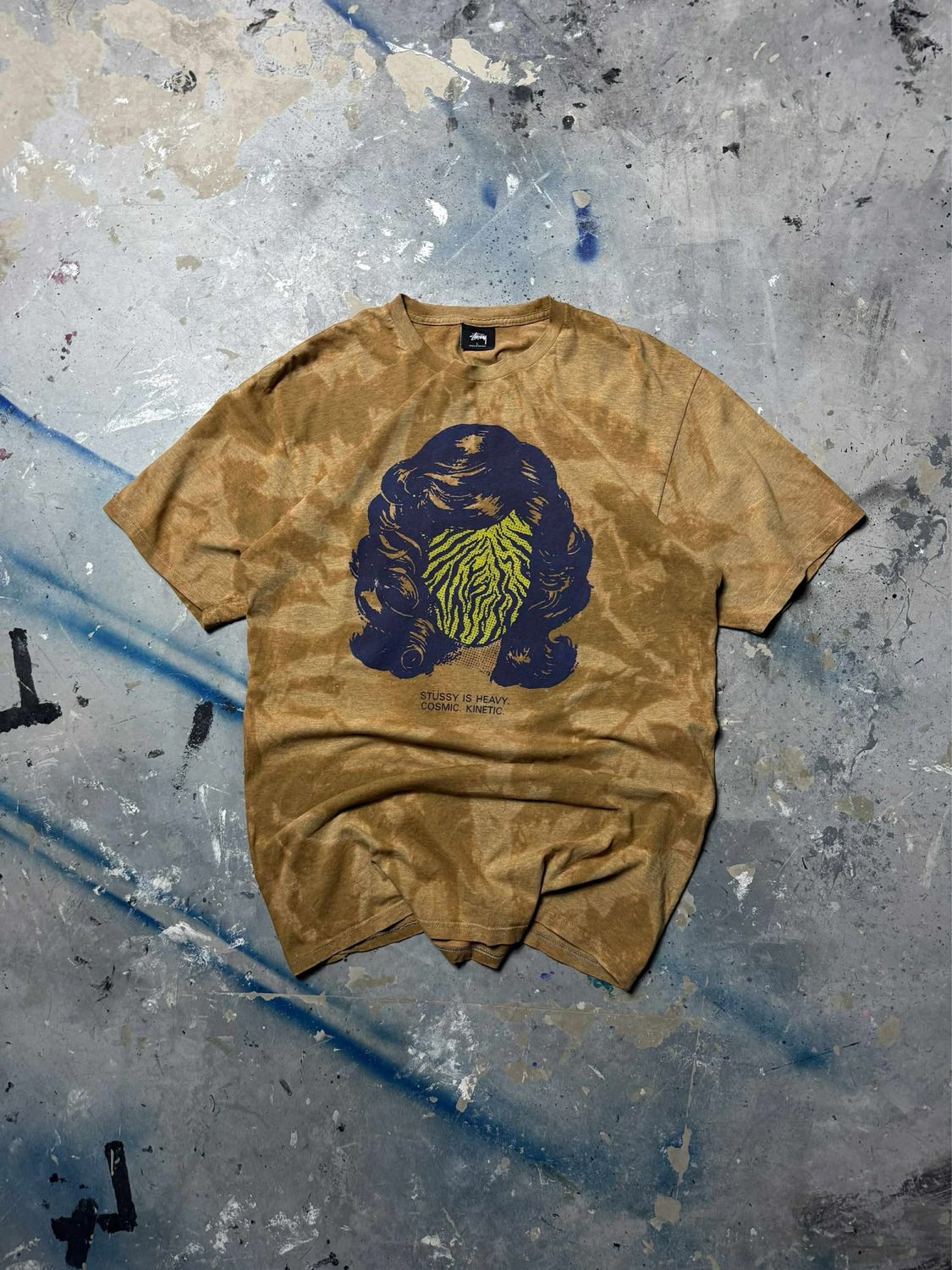 Koszulka Stussy Cosmic Kinetic Tee Gray L