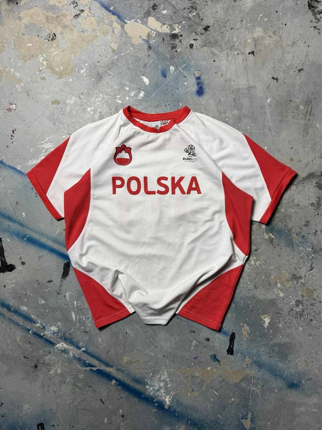 Koszulka Euro 2012 Polska Sport Tee White L
