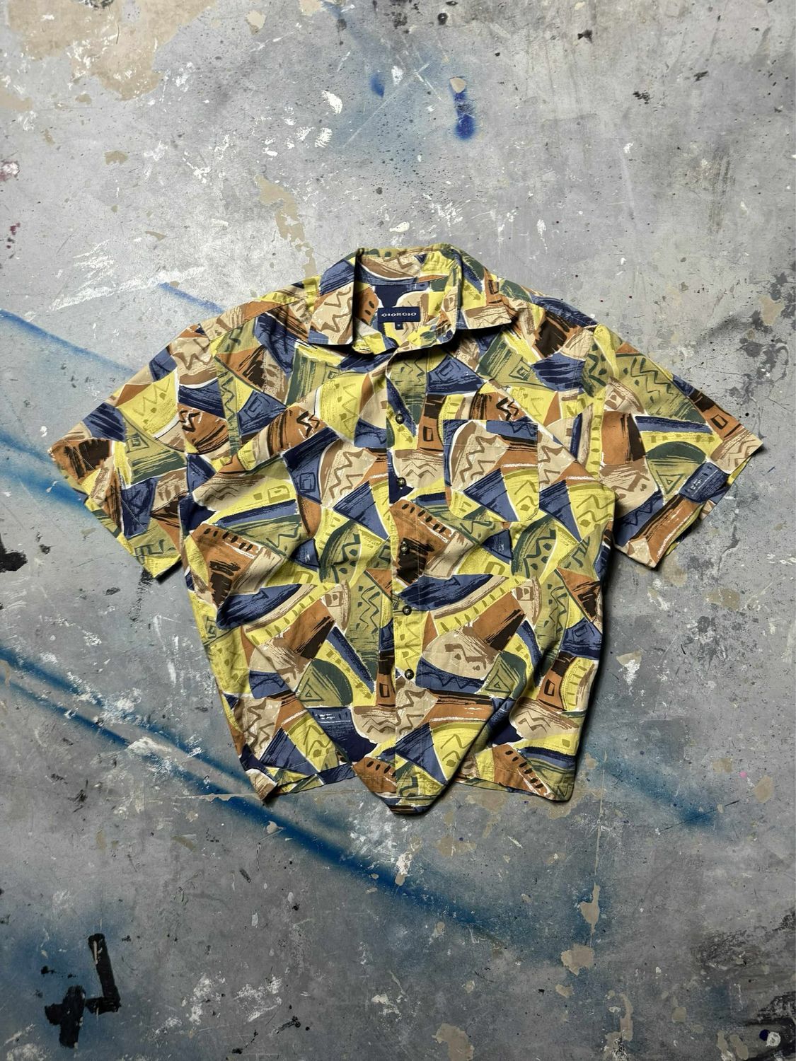 Koszula Giorgio Cubism Shirt Yellow M