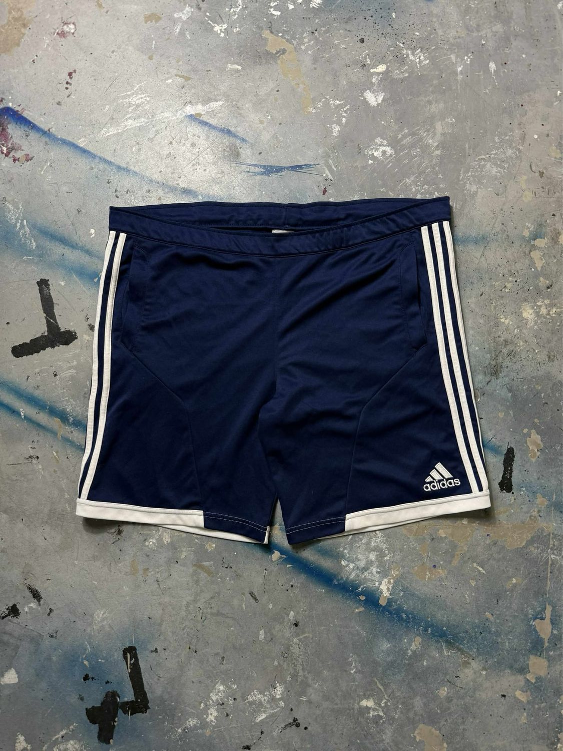 Spodnie Adidas Wh/Stripes D/Panel Sp/Shorts Navy