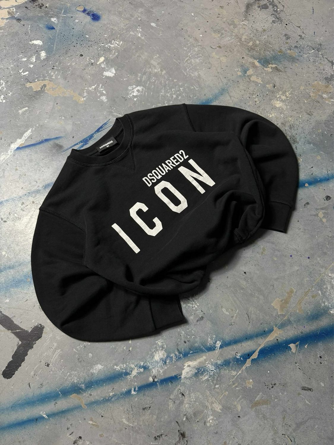 Bluza DSquared2 Icon Crewneck Black S