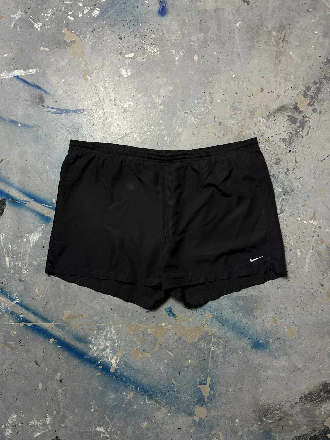 Spodnie Nike Fit Wh/Swoosh Sp/Shorts Black