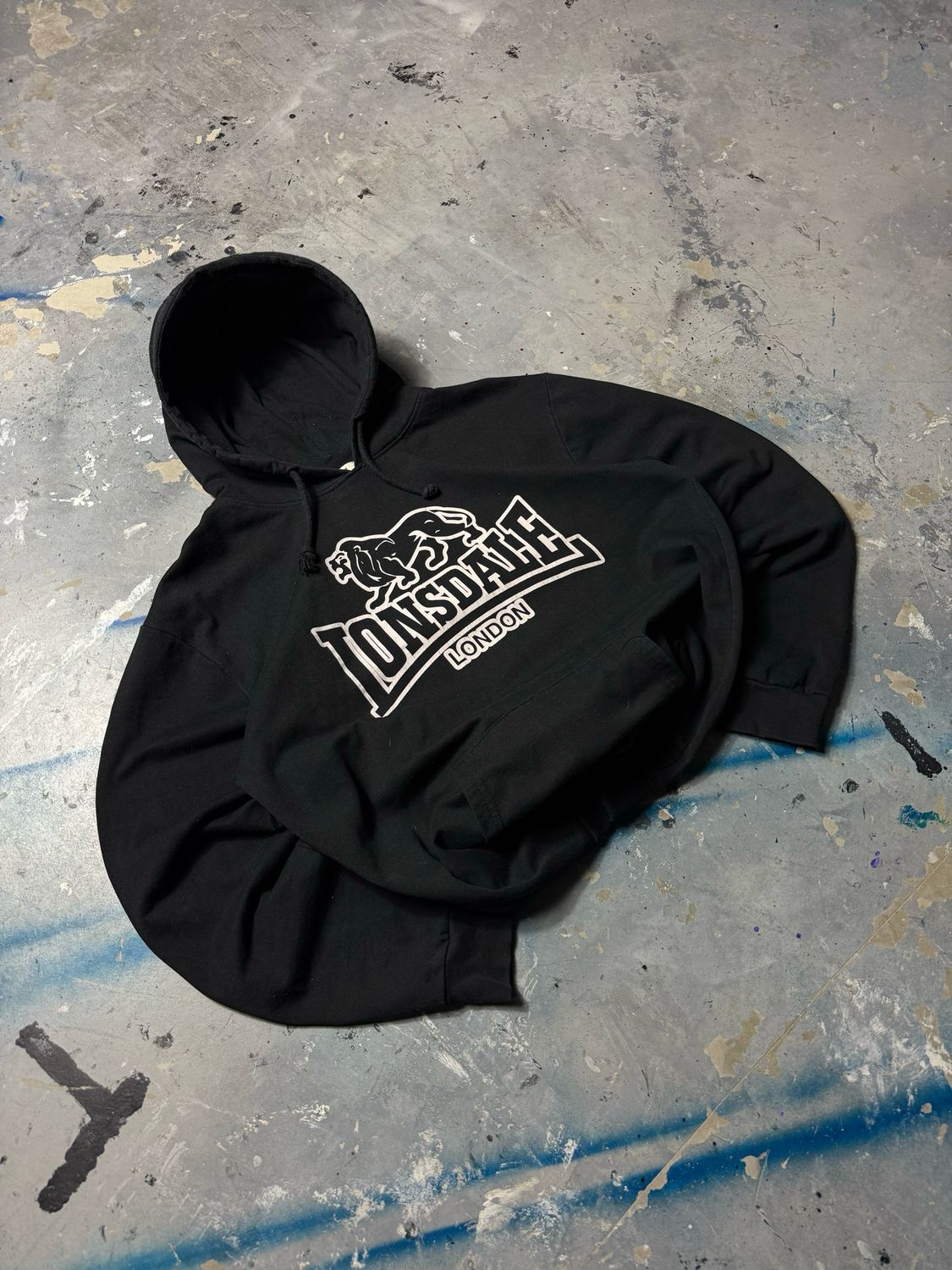 Bluza Lonsdale Lion Hoodie Black M
