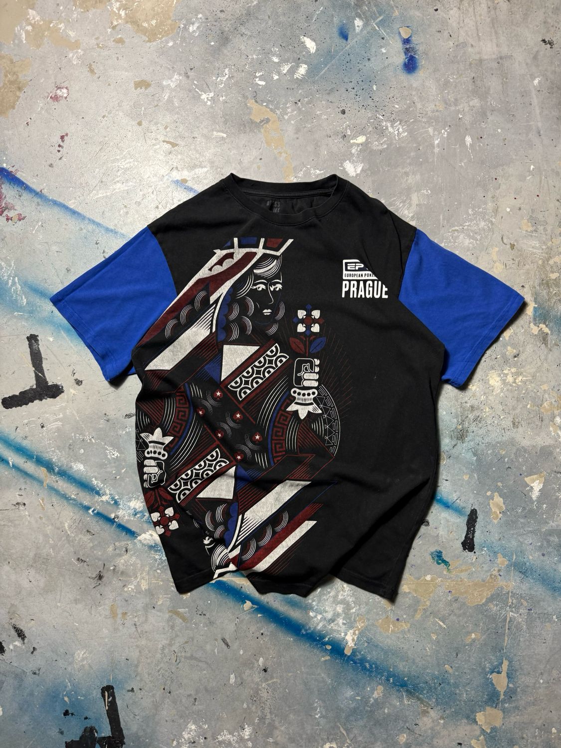 Koszulka EPT Prague Tee Black M