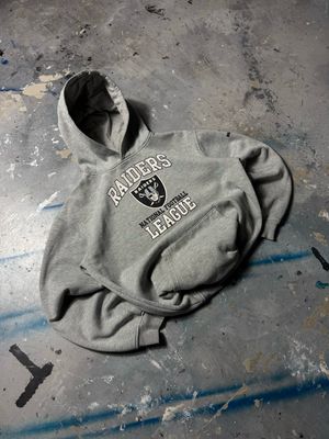 Bluza NFL Raiders Hoodie Gray M