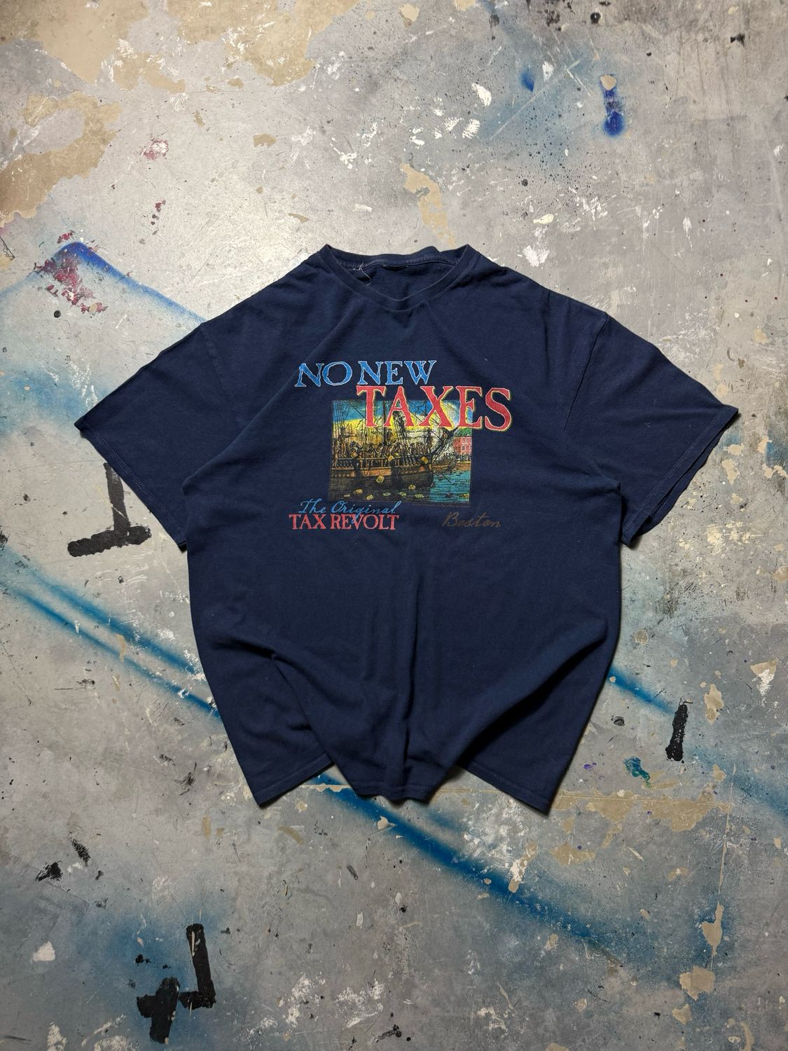 Koszulka No New Taxes Tee Black M