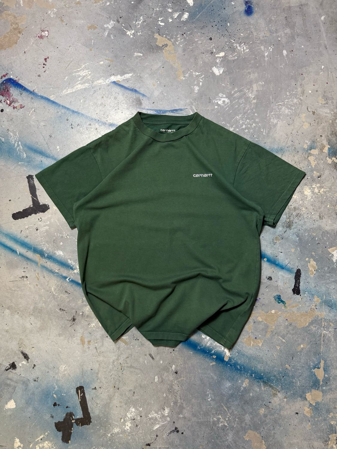 Koszulka Carhartt Basic Logo Tee Green M