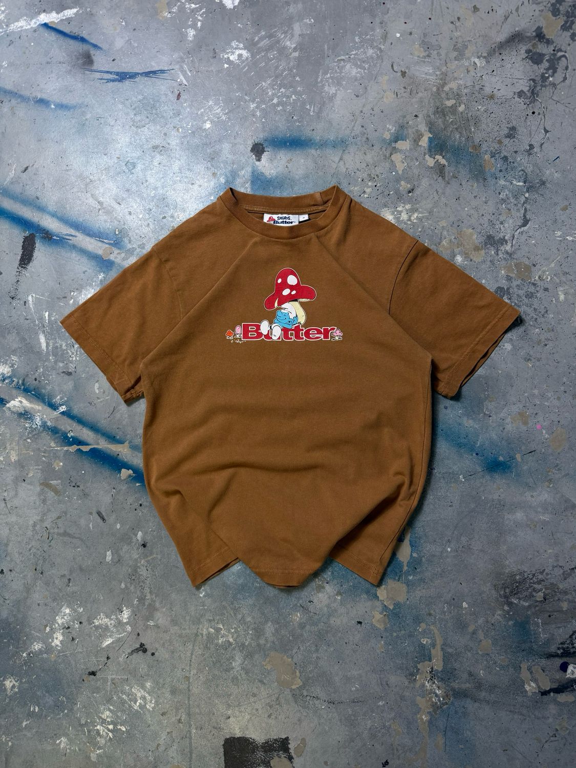 Koszulka Butter Smurfs Tee Brown S