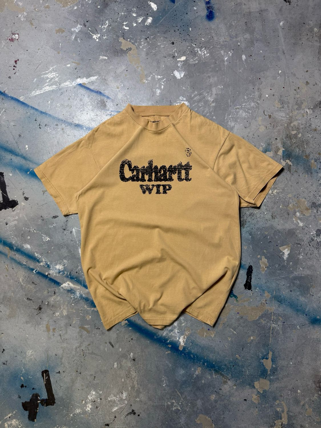 Koszulka Carhartt Spree Halftone Tee Beige S