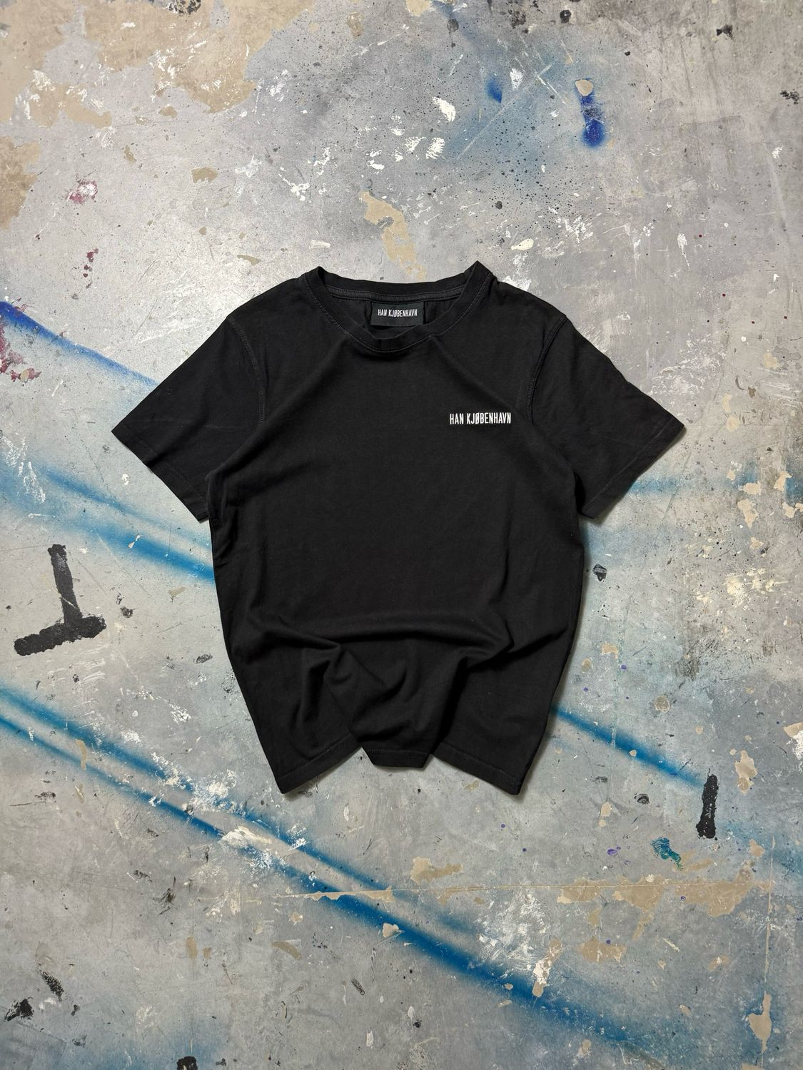 Koszulka Han Kjobenhavn Basic Logo Tee Black S