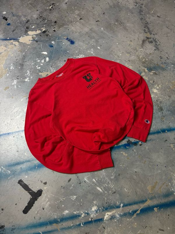 Bluza Champion University of Utah Long Red S