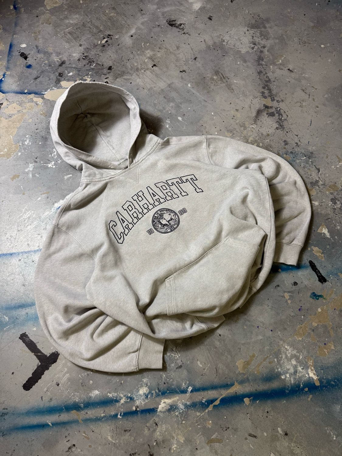 Bluza Carhartt University Logo Hoodie Gray L