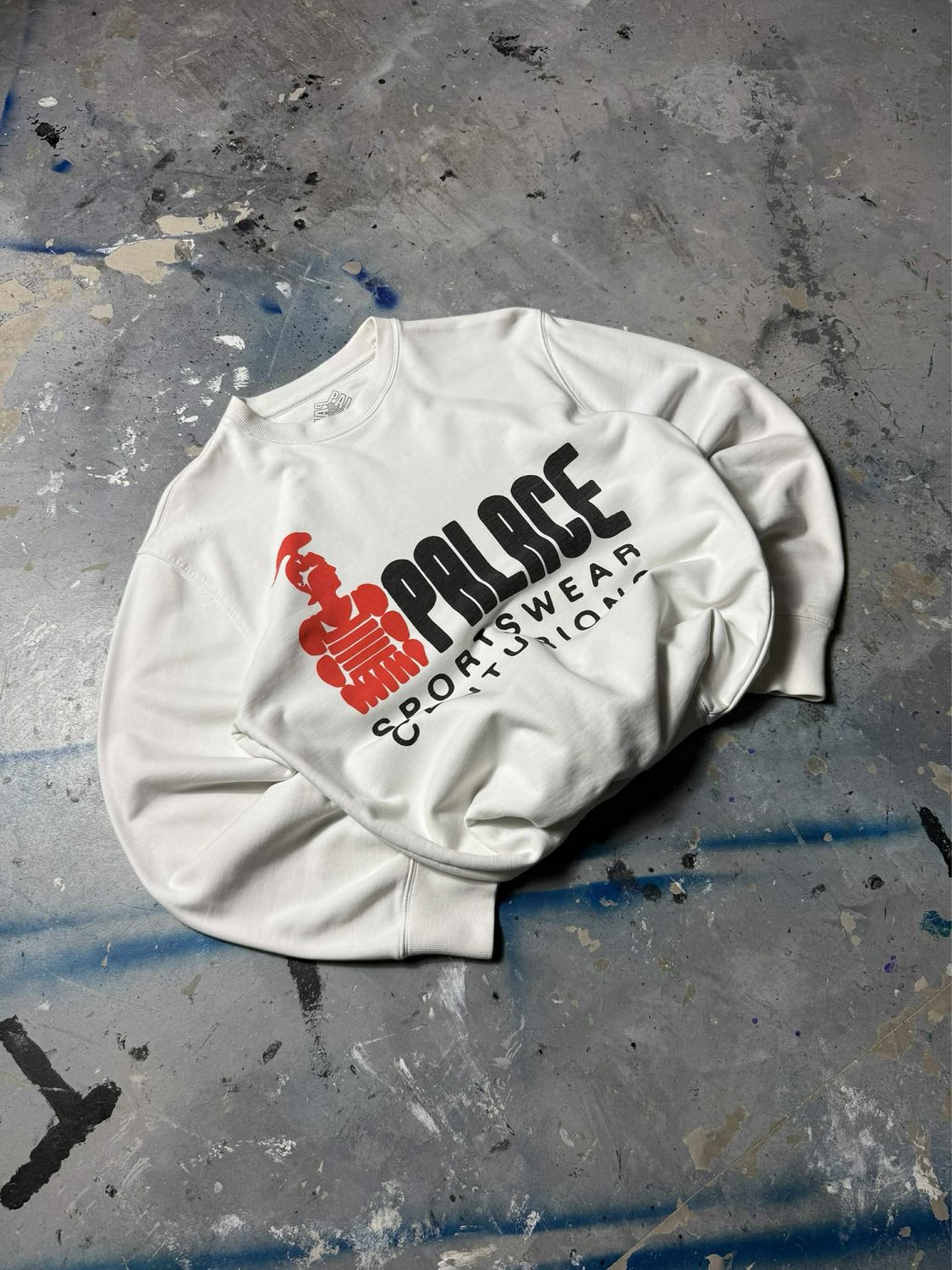 Bluza Palace Sportswear Centurions Crewneck White M