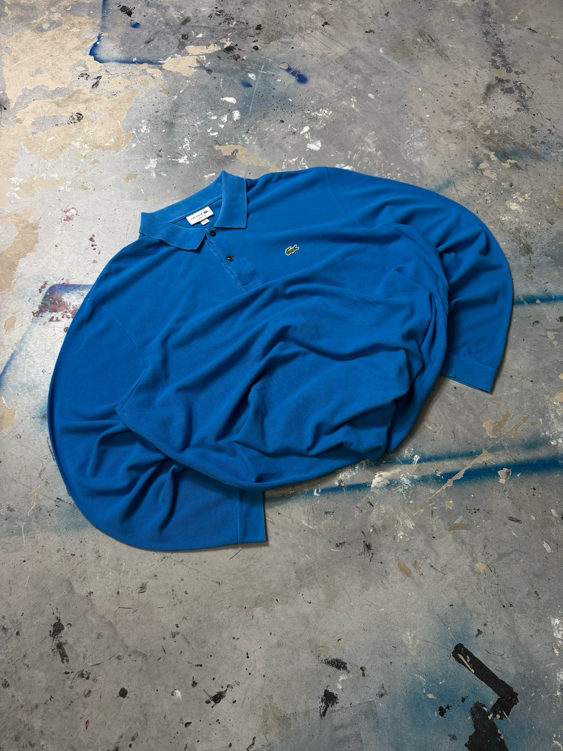 Bluza Lacoste Polo Long Royal-Blue XL