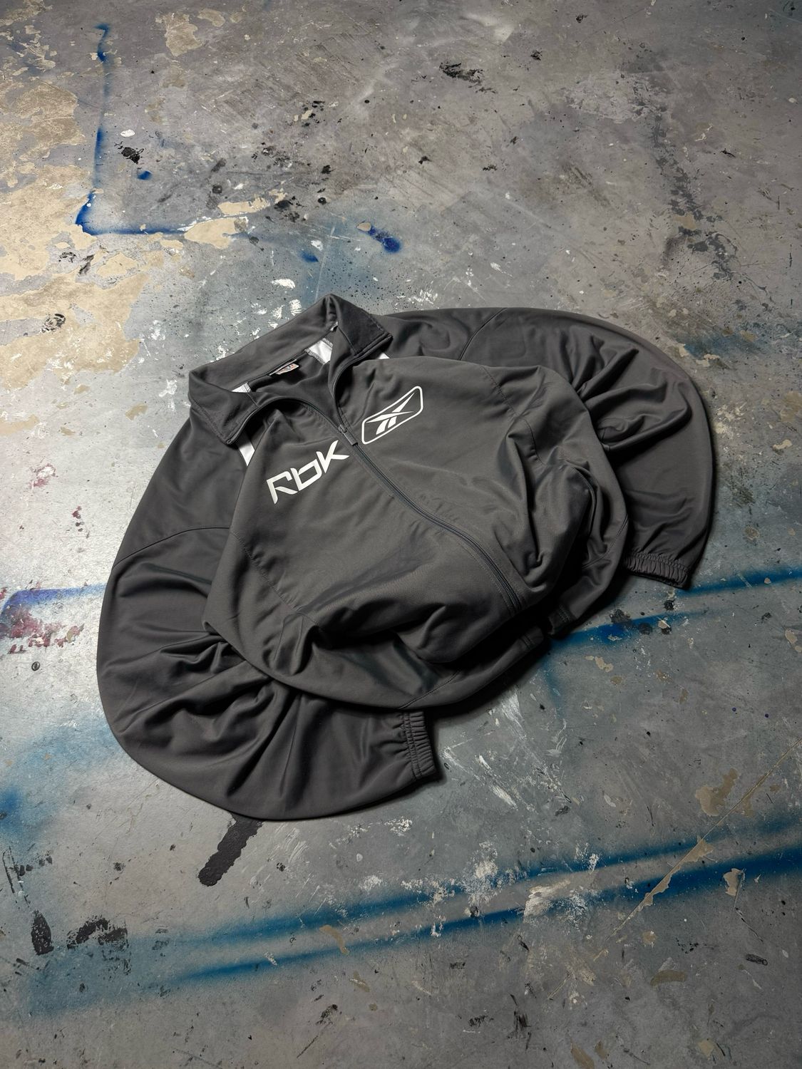 Bluza Reebok Logo Tracksuit Gray XL