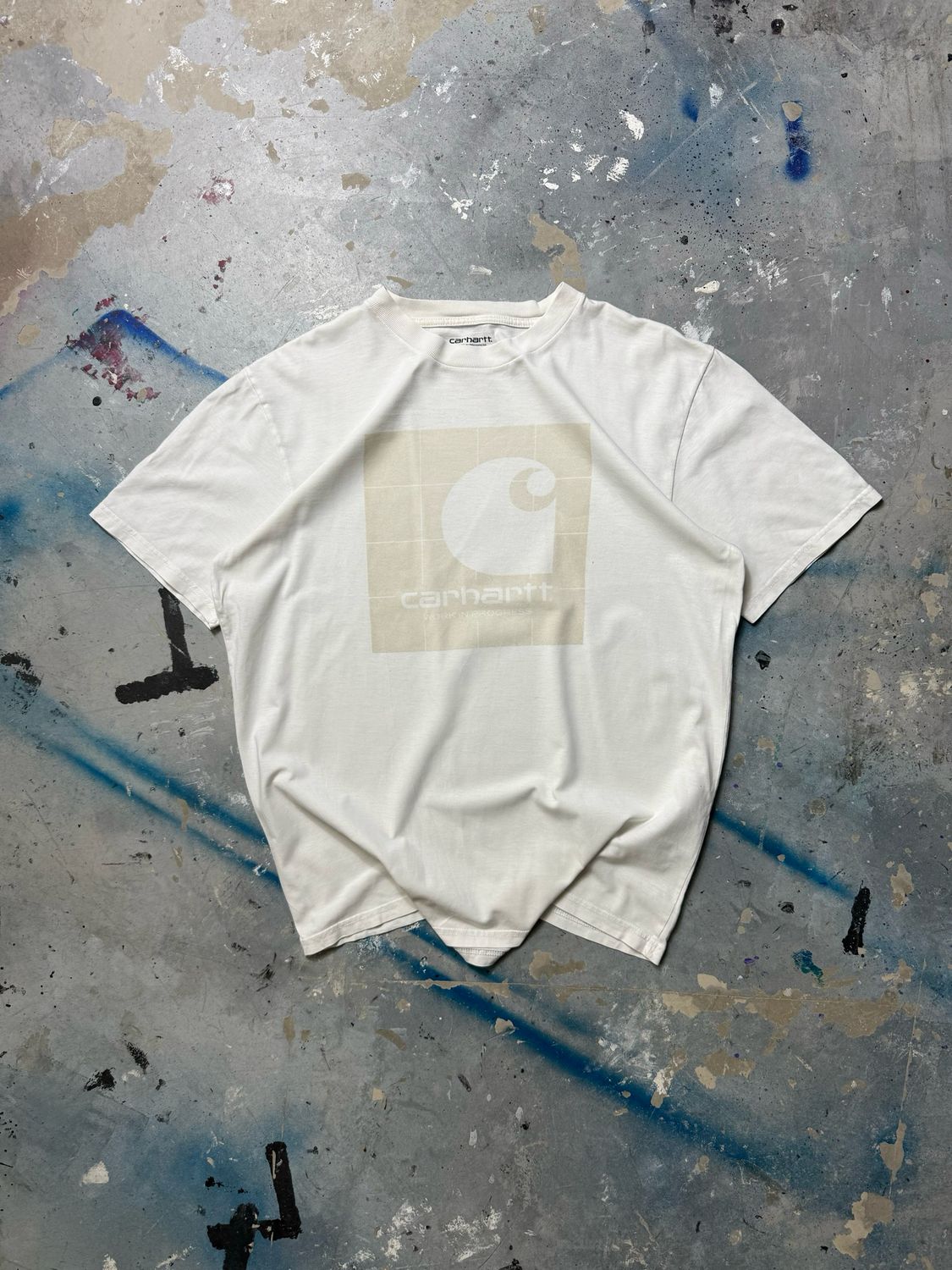 Koszulka Carhartt Reflective Square Tee Beige L
