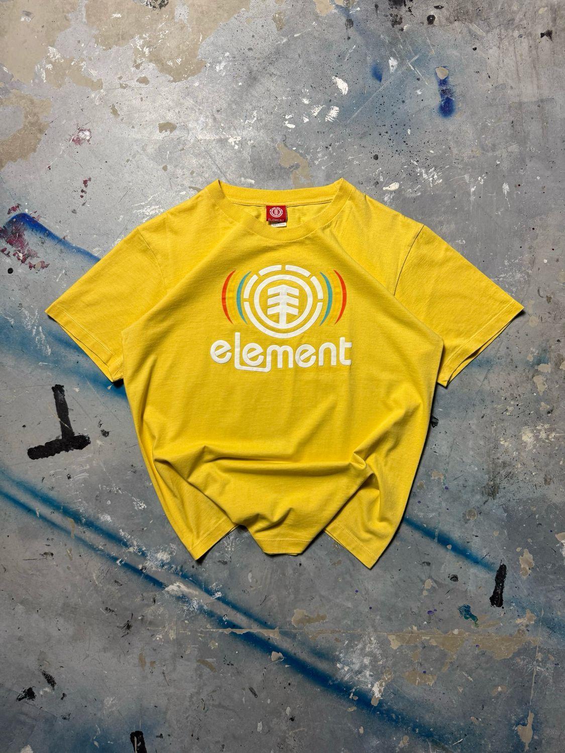 Koszulka Element Logo Tee Yellow M