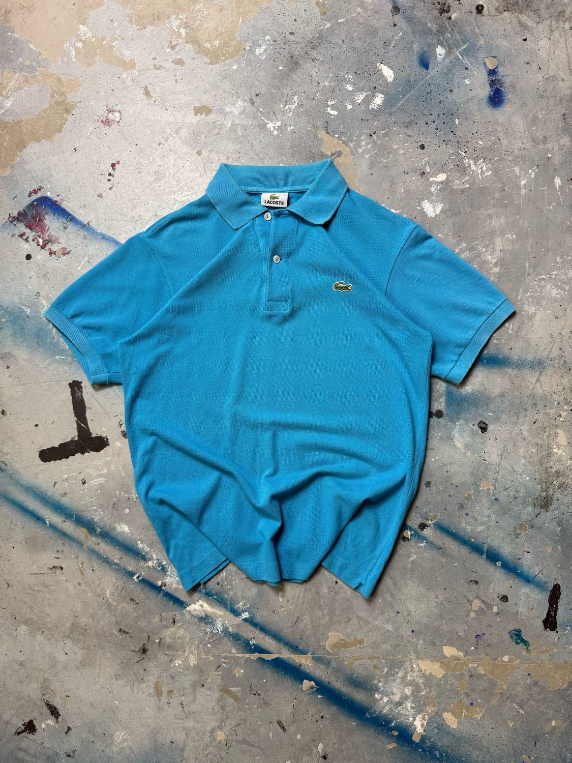 Koszulka Lacoste Polo Cyan S