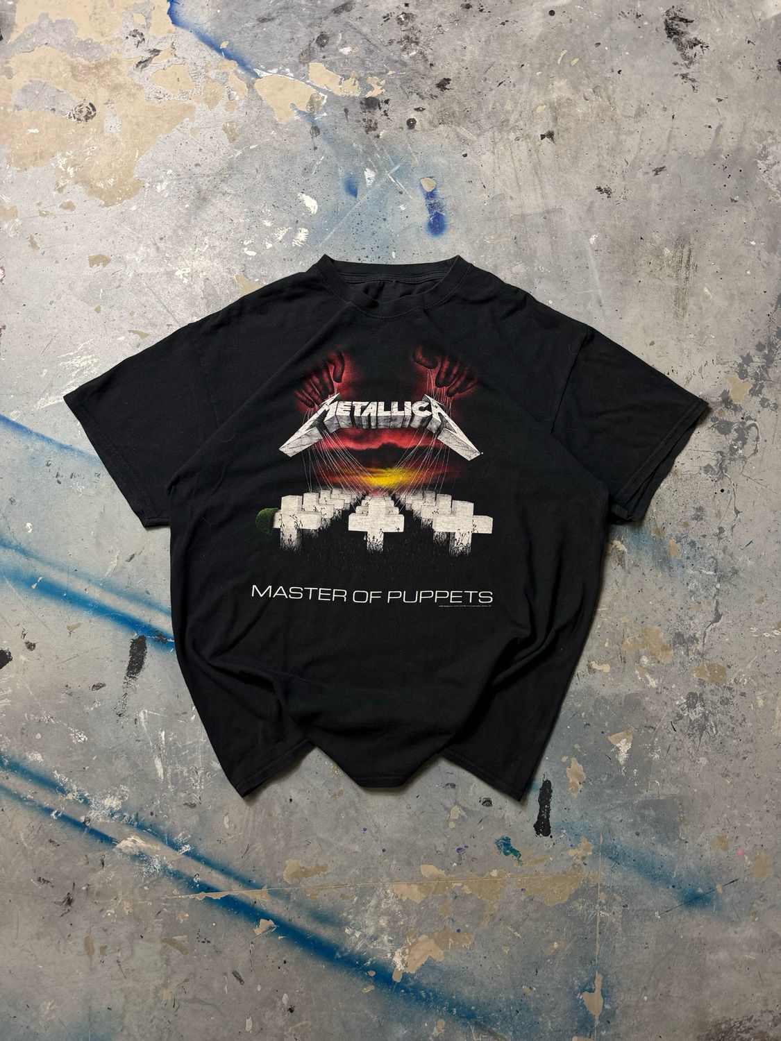 Koszulka Metallica Master Of Puppets 2007 Tee Black L