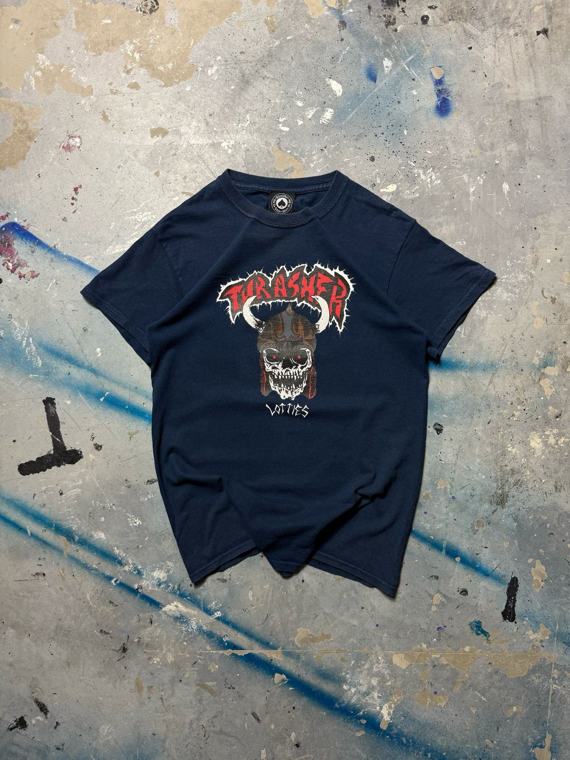 Koszulka Thrasher Lotties Tee Navy S