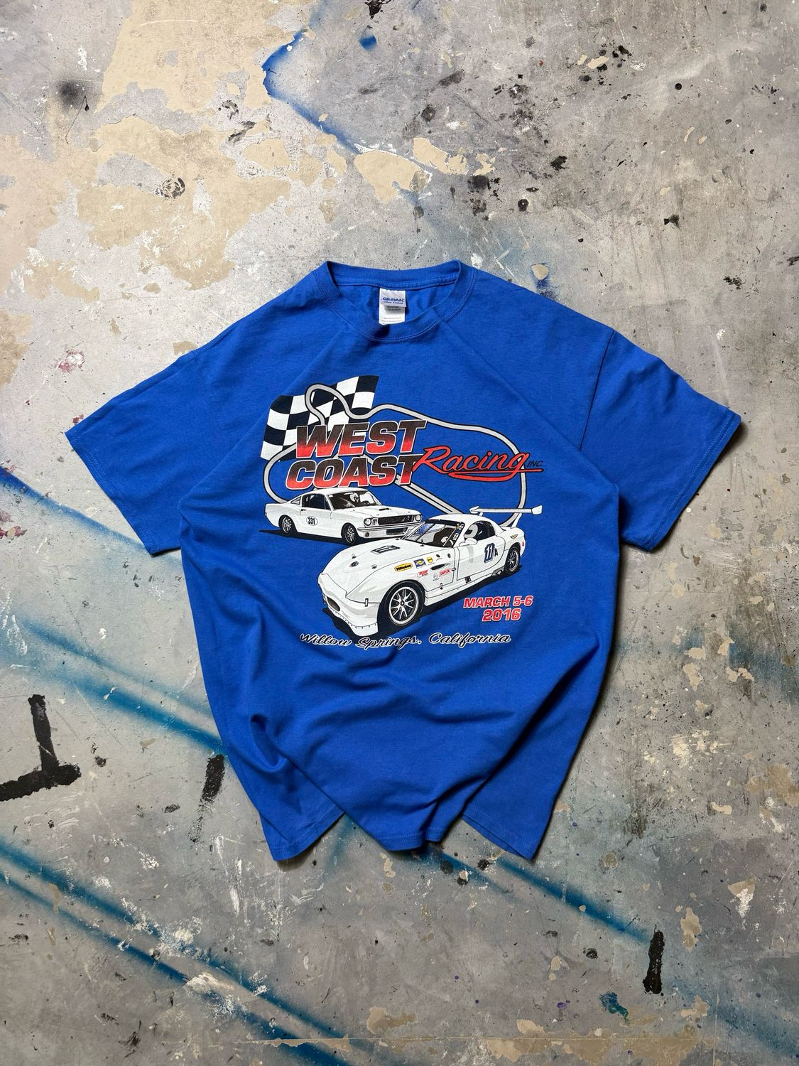 Koszulka West Coast Racing Tee Blue M