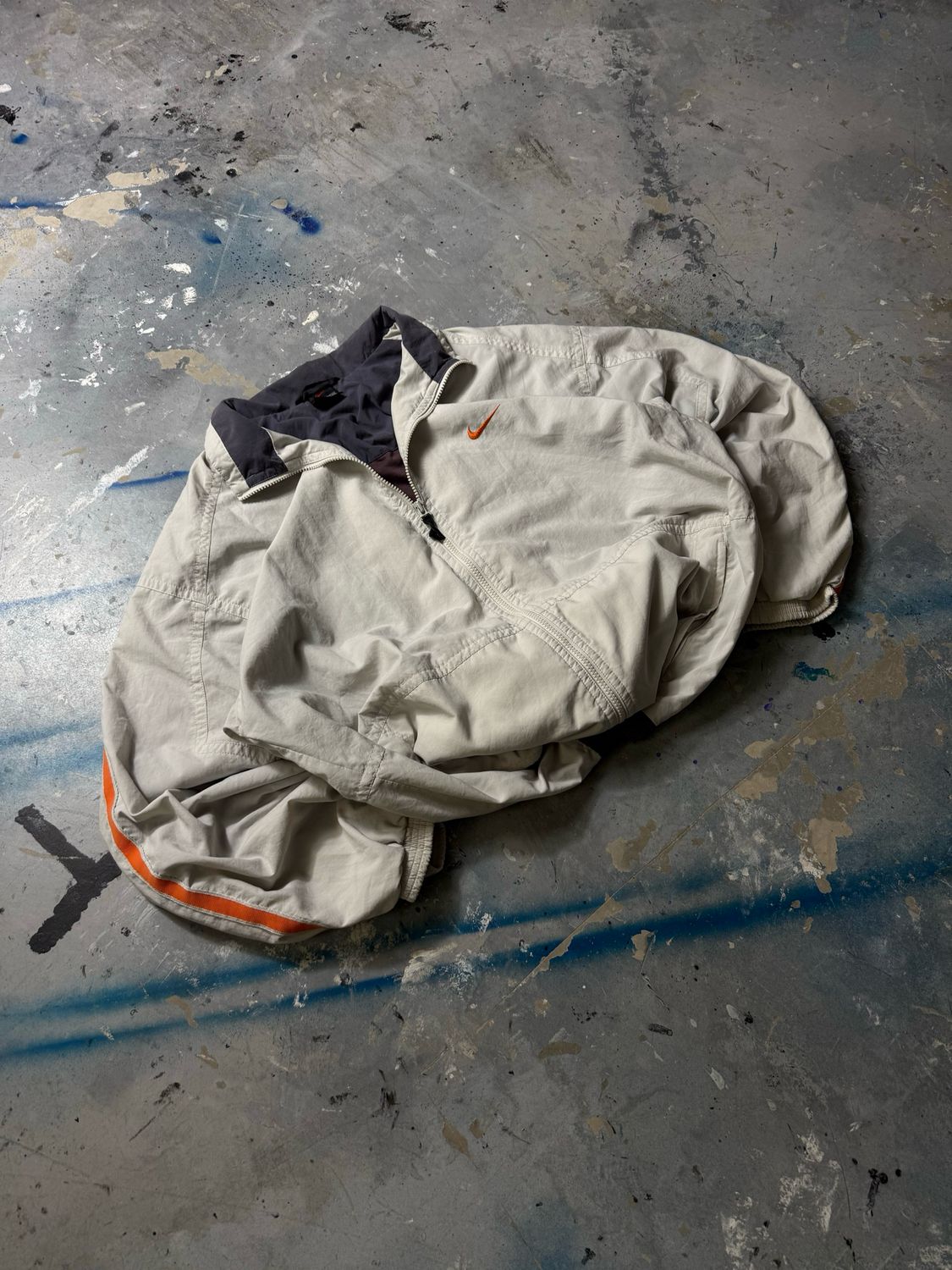 Kurtka Nike Tracksuit Windbreaker Jacket Creme XL
