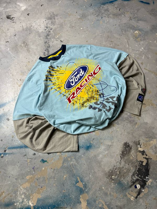 Bluza Ford Racing x Nascar Long Light-Blue L