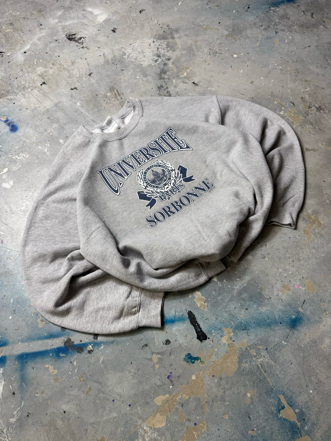 Bluza Universite Sorbone Crewneck Gray L