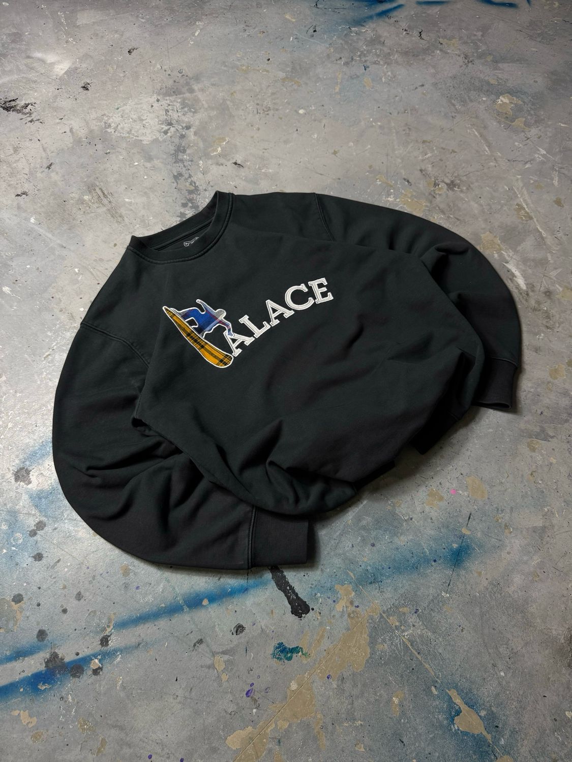 Bluza Palace Turf Surf Crewneck Black M