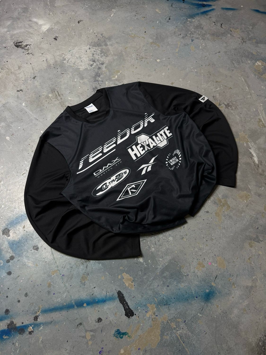 Bluza Reebok Classic Motocross Long Black M