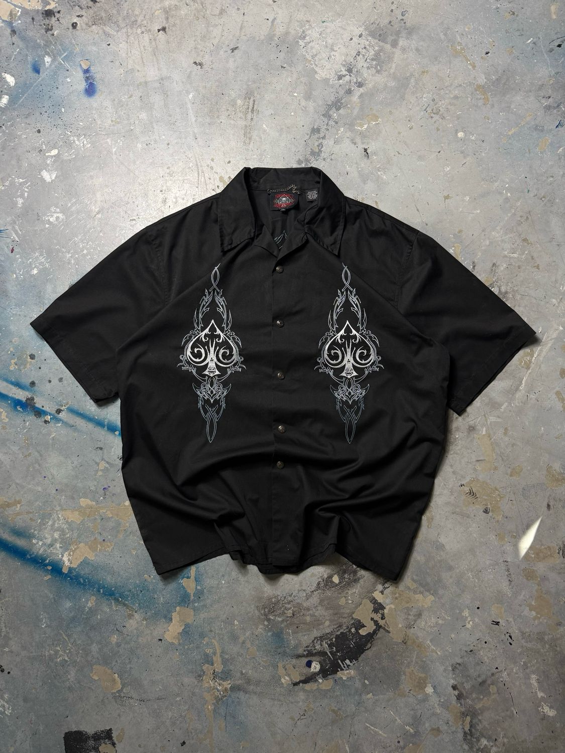 Koszula Dragonfly Spades Shirt Black XL